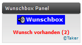 RAC Wunschbox - Panel