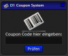 D1 Coupon System 1.0.0