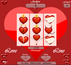 Slots: LoveLine by DeeoNe