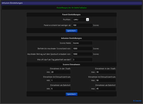 Sparbuch Admin