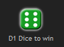 D1 Dice to win ICON
