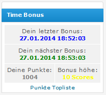 D1 Time Bonus - Auto holen