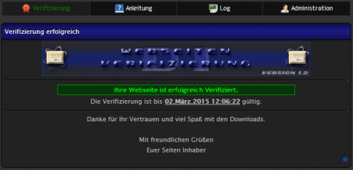 D1 Verifizierung - Verify