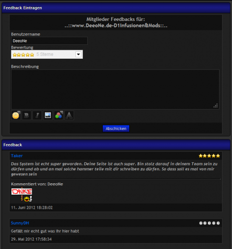 Feedback Form