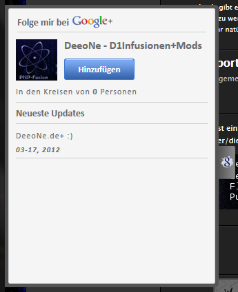D1 Google+ jSlider OFFEN
