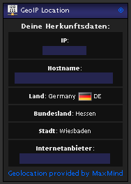 GeoIP Panel
