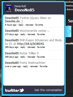 D1Twitter jSlider OFFEN